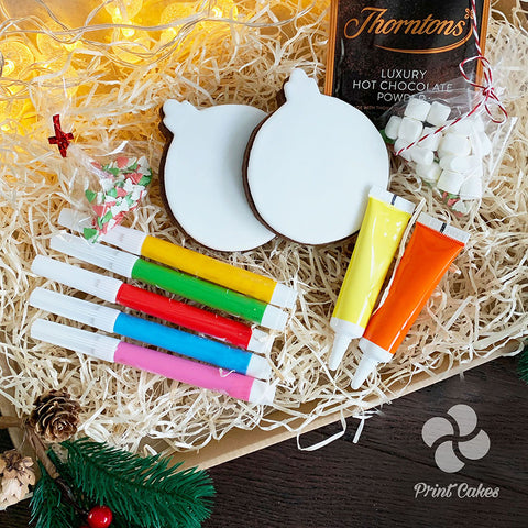 Christmas Bauble Biscuit Decorating Kit