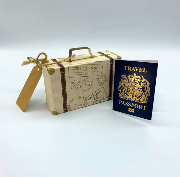 Passport Reveal Gift for fathers day