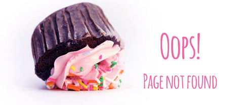 Print Cakes 404 page cupcake image