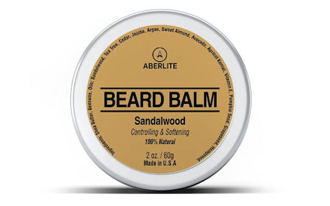 <img src="Aberlite beard balm.png" alt="Aberlite sandalwood beard balm in 60g tin">