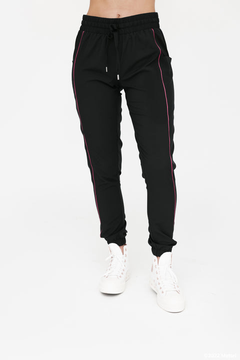 THE LIVE BIG TRACK PANT IN MIDNIGHT BLACK