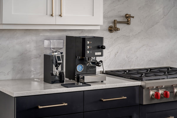 Profitec Go espresso machine with the Eureka Specialita espresso grinder
