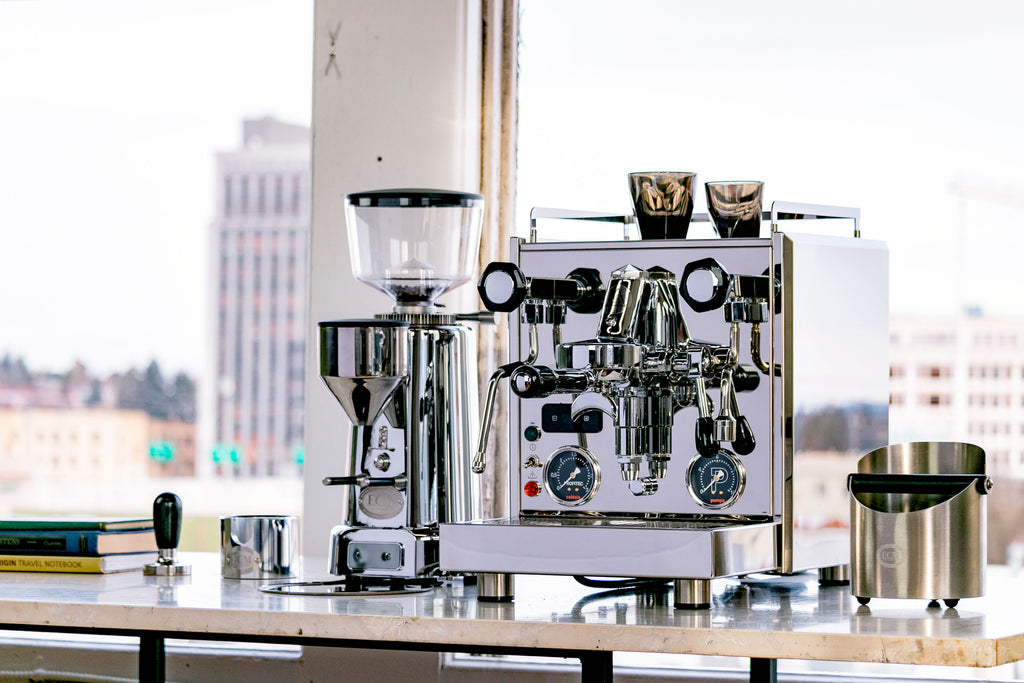 Profitec Pro 700 espresso machine with the ECM V Titan espresso grinder