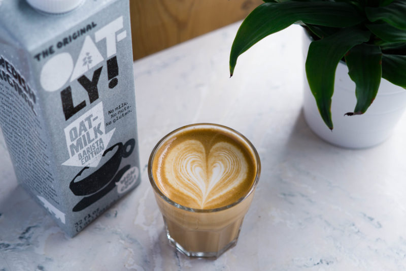 Oatly Barista edition Cappuccino how to make /How to steam milk (oat Barista  milk for latte art) 