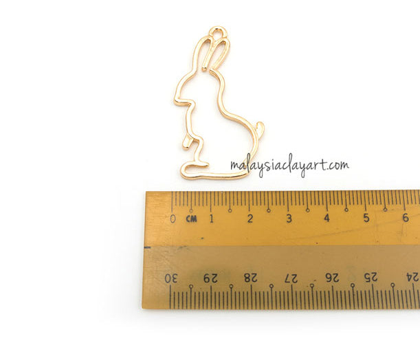 1 x DIY Rabbit Shape Setting Design Frame