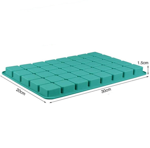 Rectangle Silicone Mould - 12 Cavity - Little Green Workshops