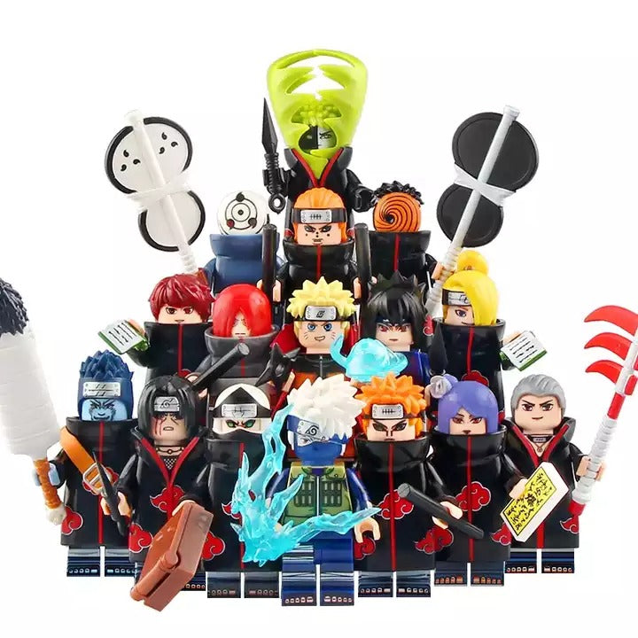 Demon Slayer Mini Figures Tanjirou Akaza Nezuko Zenitsu Kyoujurou Giyuu  Inosuke Lego Minifigures WM6116