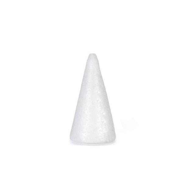 1 x Styrofoam Cone Shape (24.5cm x 9.5cm) - Malaysia Clay Art