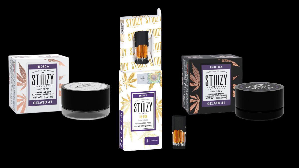 STIIIZY GELATO 41 PRODUCTS