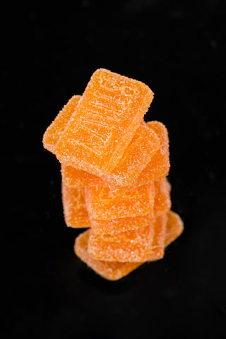 CBN cannabis gummies from STIIIZY with a delicious orange flavor.