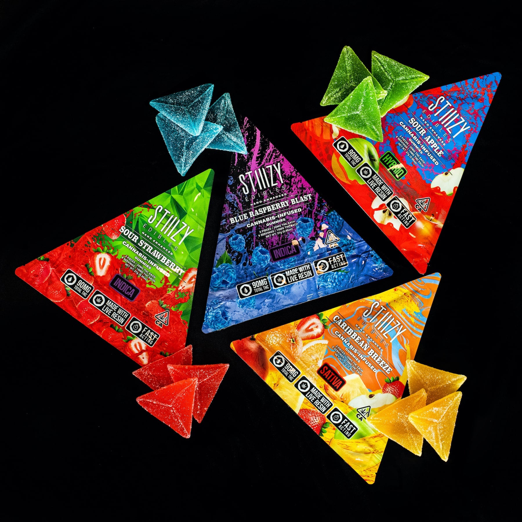 INTRODUCING OUR NEWEST LINE OF FAST-ACTING EDIBLES!