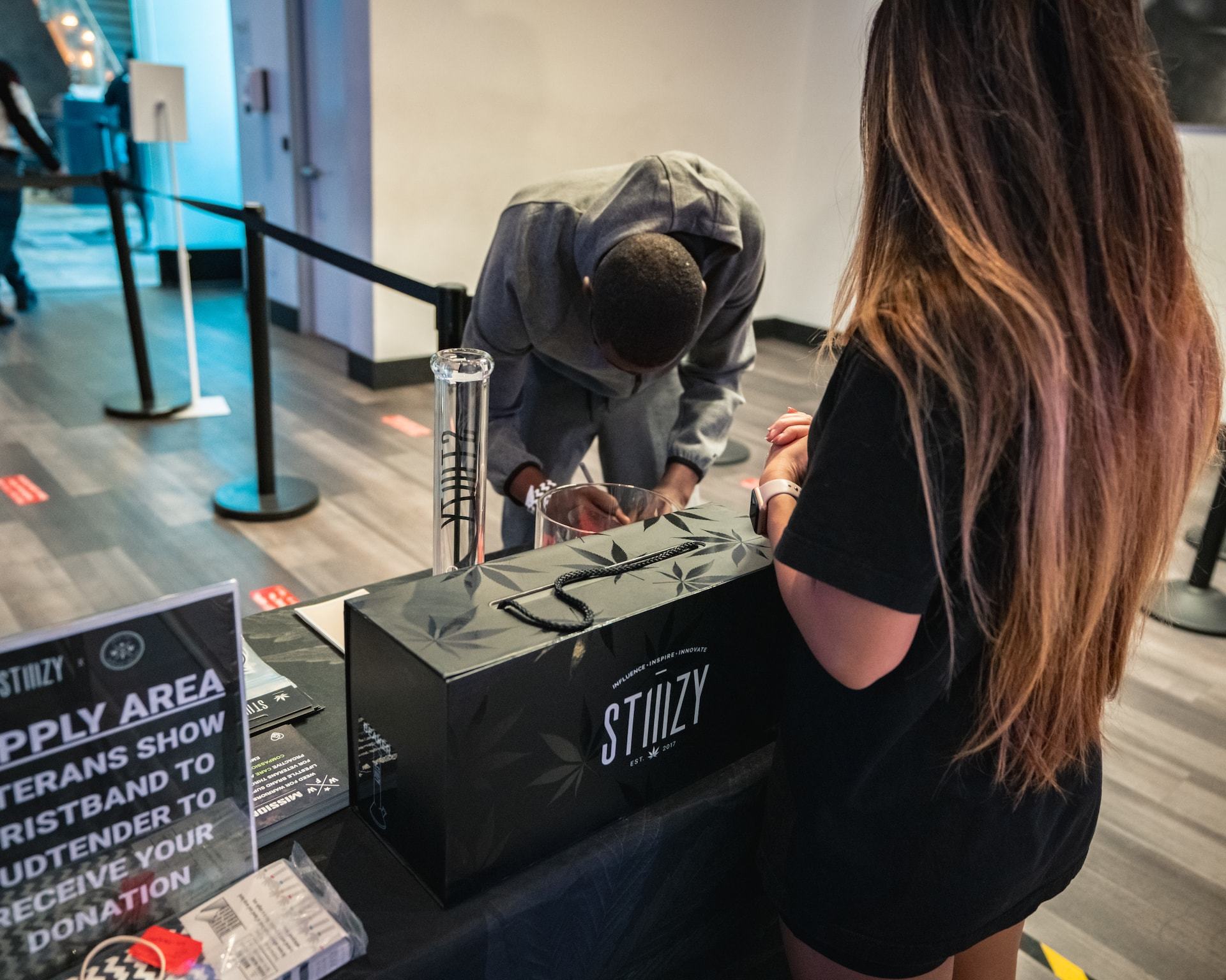 THE FIRST WEED FOR WARRIORS SB34 SUPPLY DROP, RESUPPLY EVENT AT STIIIZY DTLA