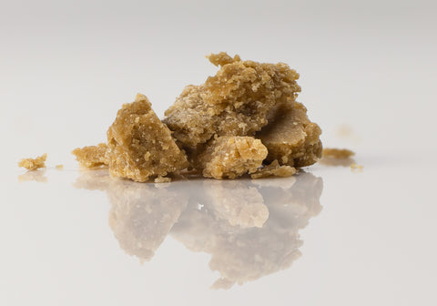 Crumbe is another solvent-based cannabis concentrate that's kind of powdery.