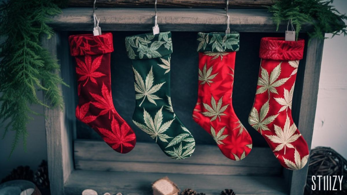 CANNABIS CHRISTMAS STOCKINGS STOCKING STUFFERS