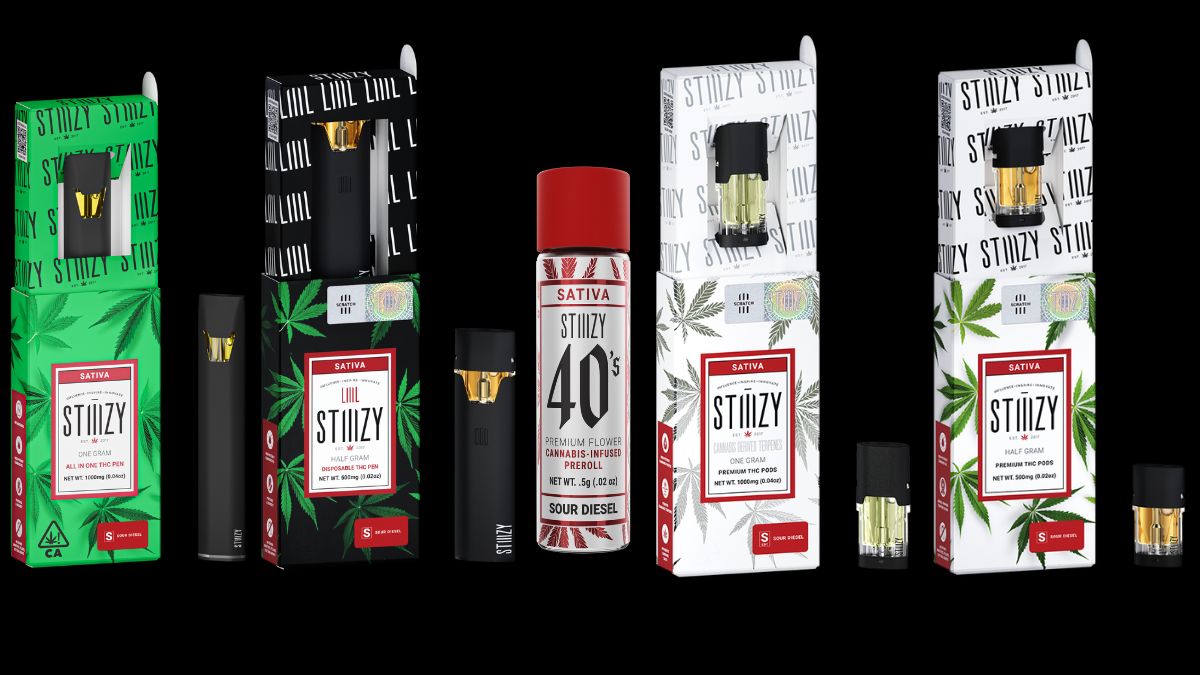 STIIIZY SOUR DIESEL PRODUCTS