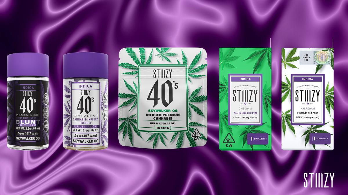 stiiizy skywalker og cannabis products