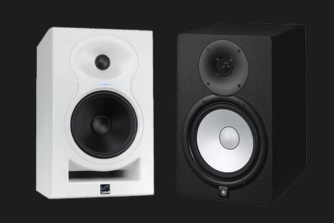 Yamaha HS5 and Kali Audio LP-6 Studio Monitors