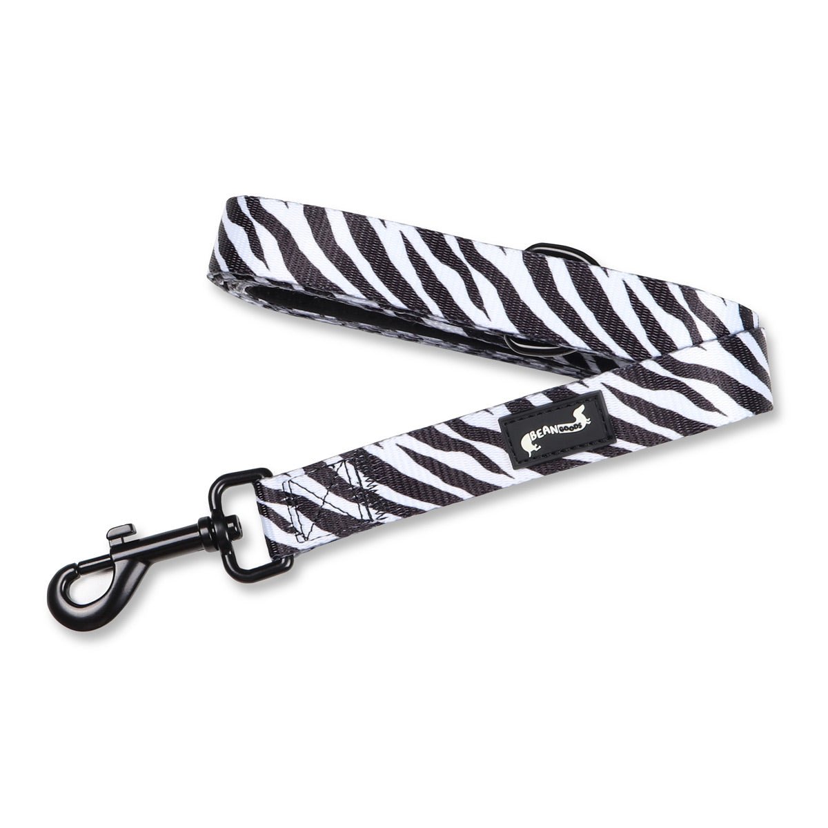 Image of leash - zebra ween