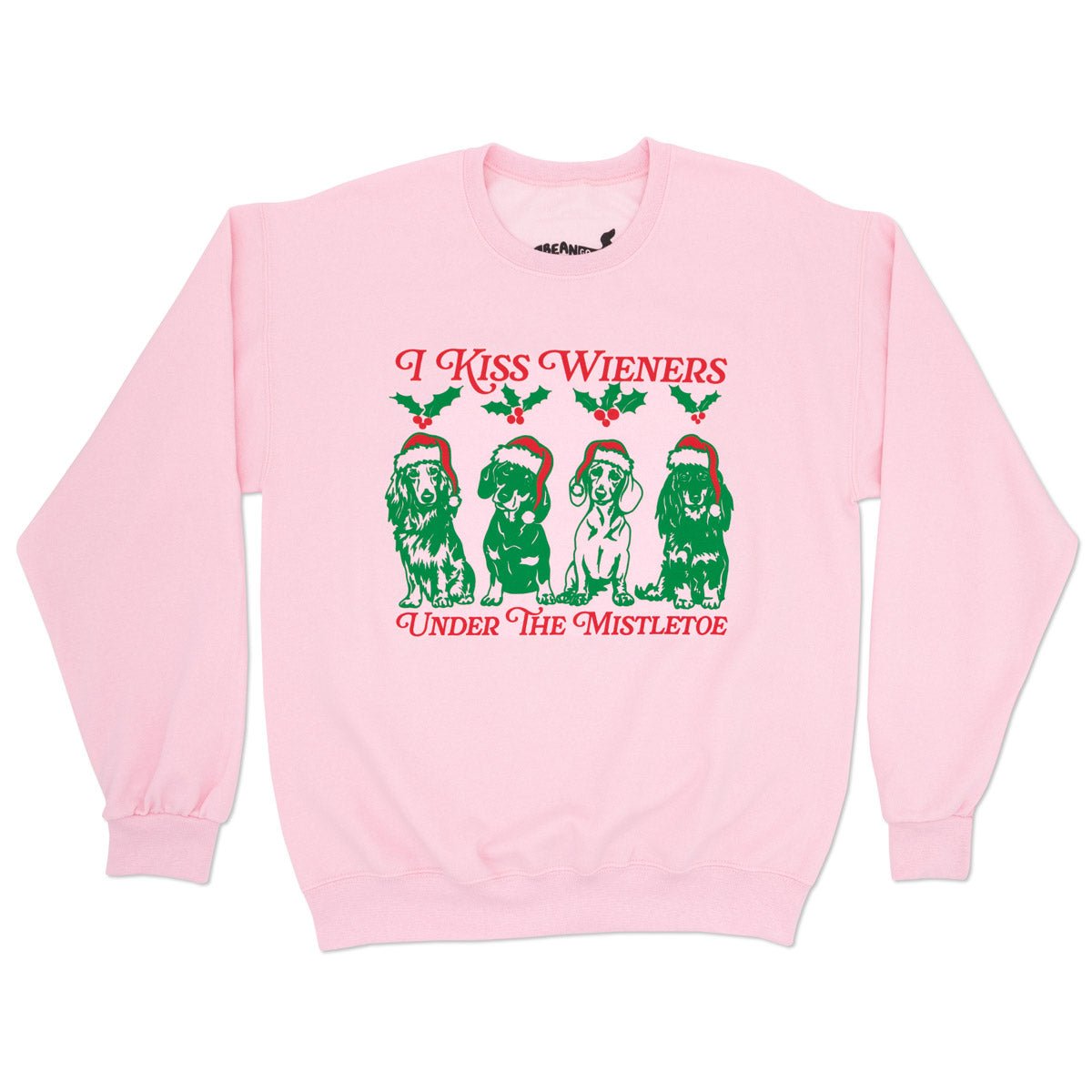 Image of under the mistletoe unisex crew sweatshirt