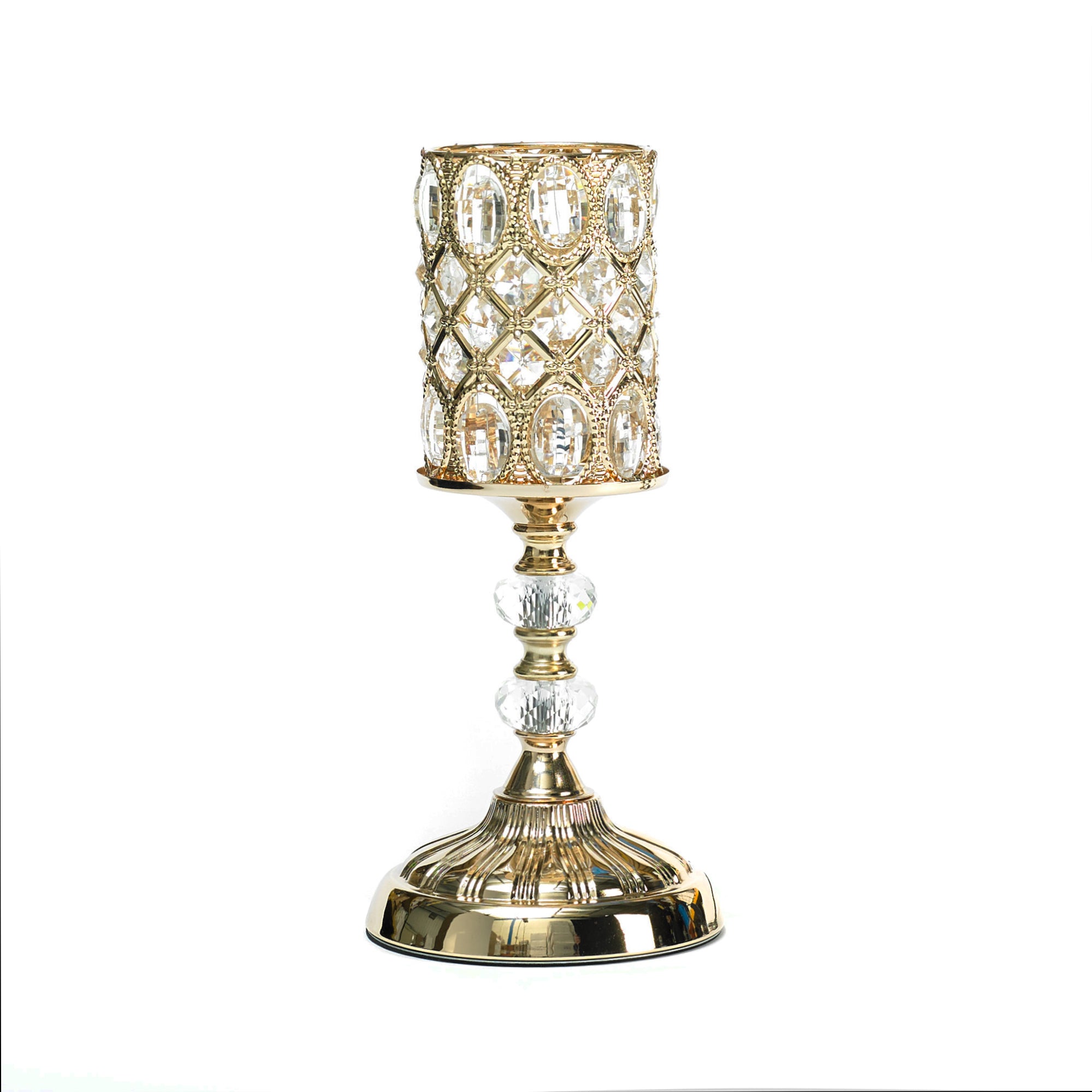 Gold Crystal Table Led Lamp – Interior Home Decor