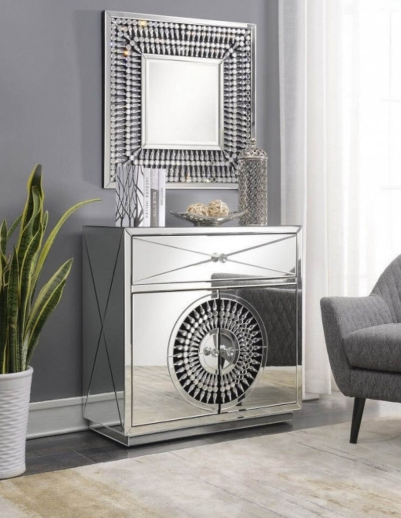 Crystal Mirrored Sideboard – Interior Home Decor