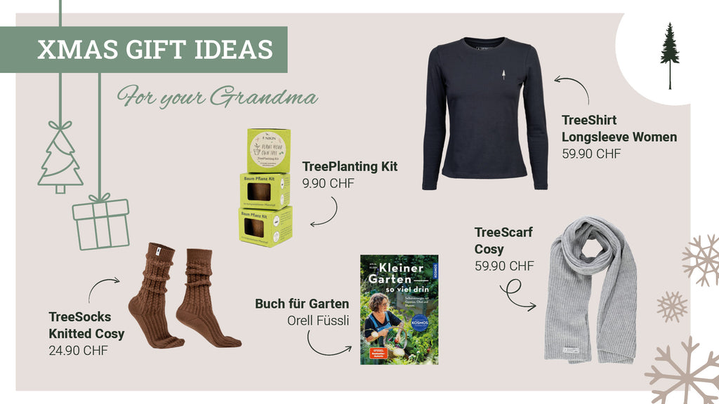 Sustainable Christmas gifts for your grandma | NIKIN