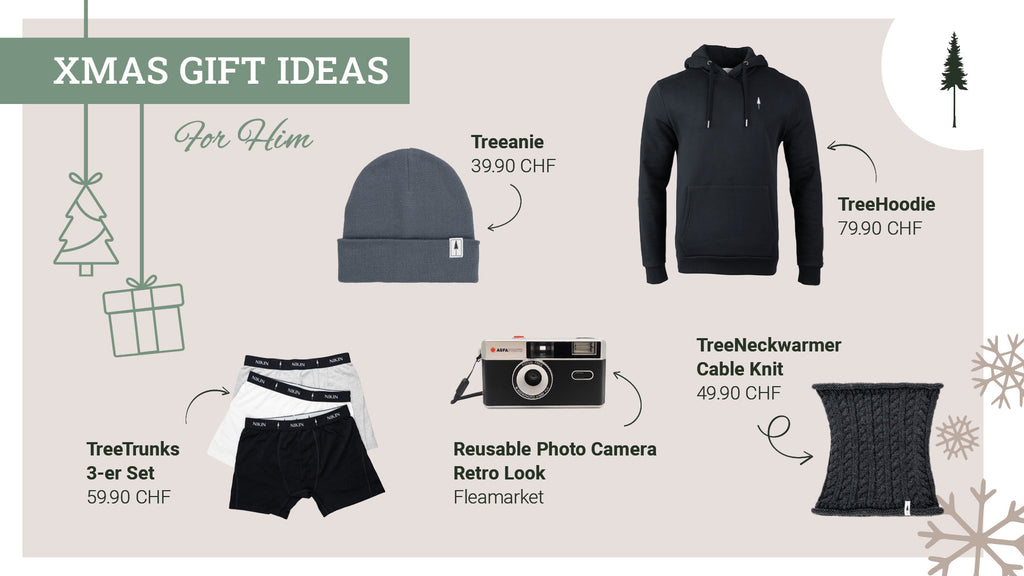 Sustainable Christmas gifts for him | NIKIN