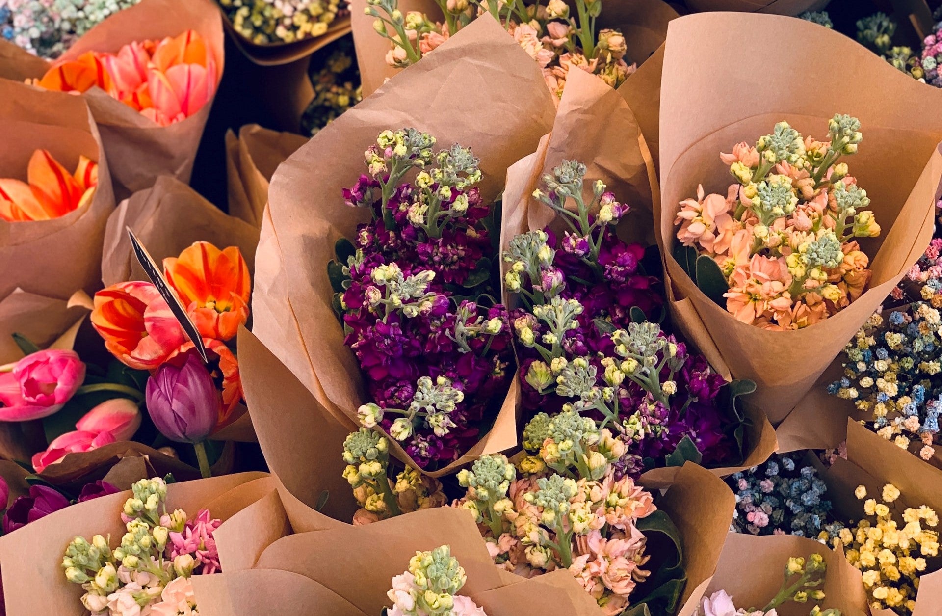 Bouquets de fleurs