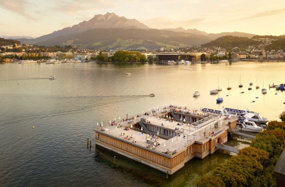 Lakeside resort Lucerne