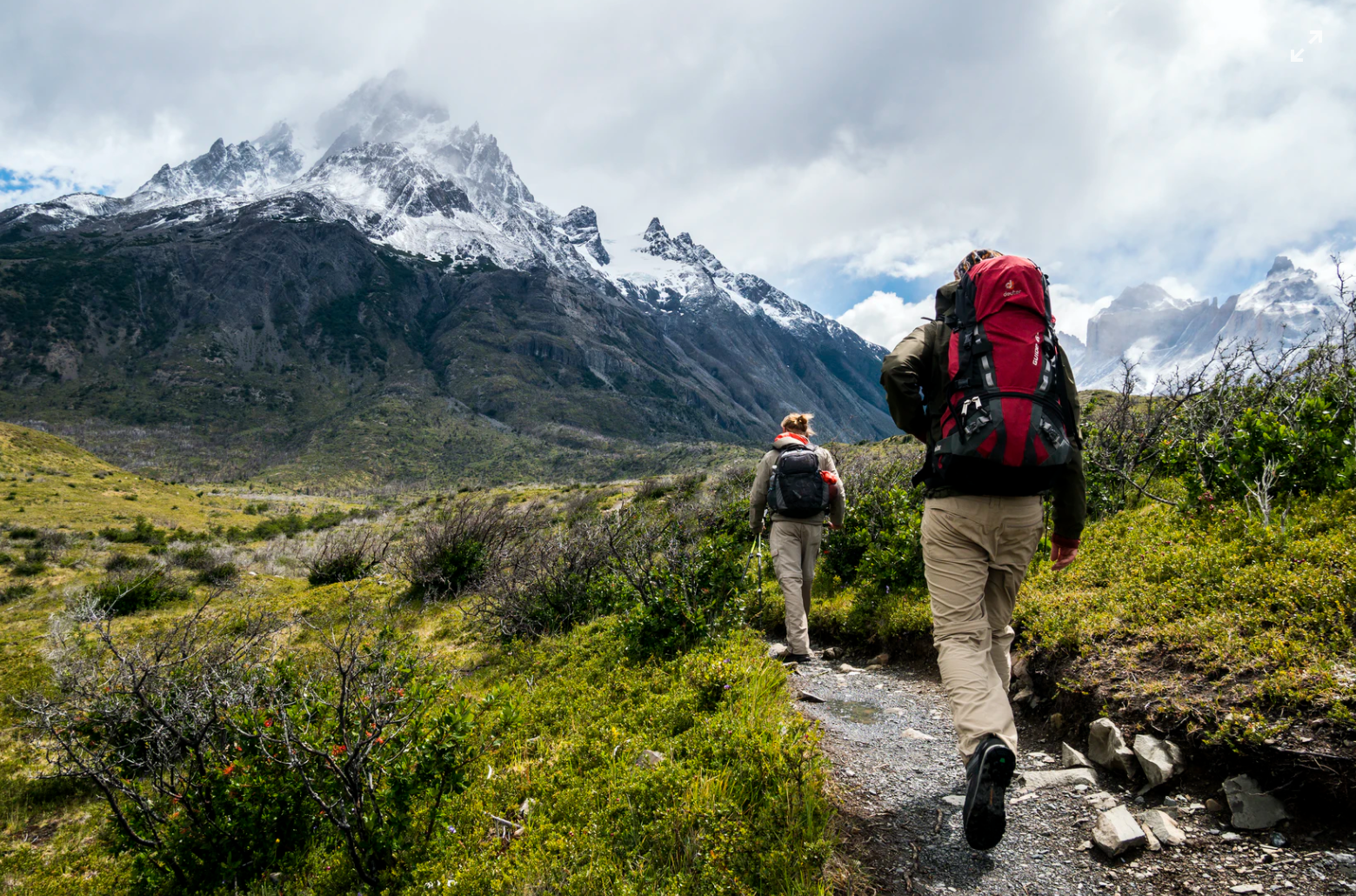 People Hiking