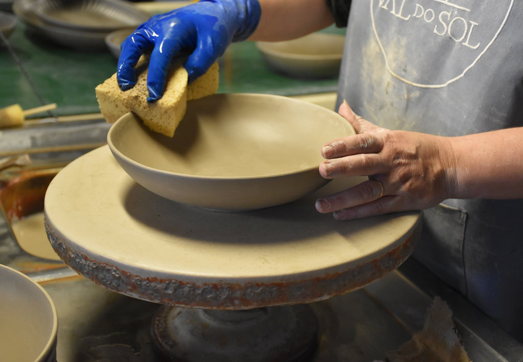 European ceramic production at NIKIN - handmade in Portugal