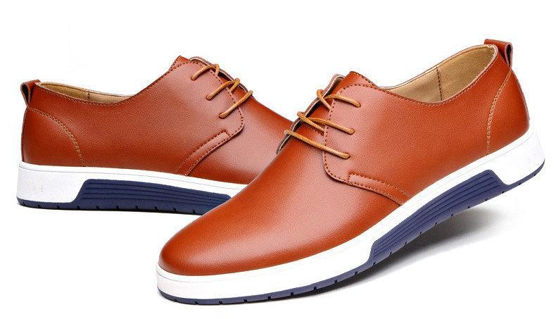 Men's Leather Casual Shoes | The Shoe Shelf