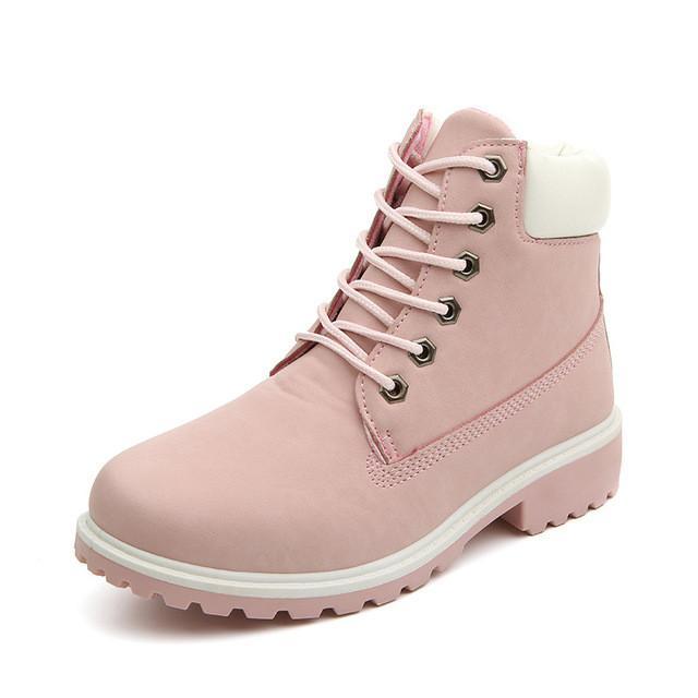 pink ladies work boots