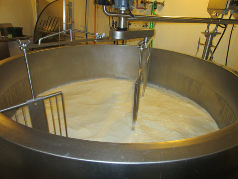 200 gallon of milk in vat