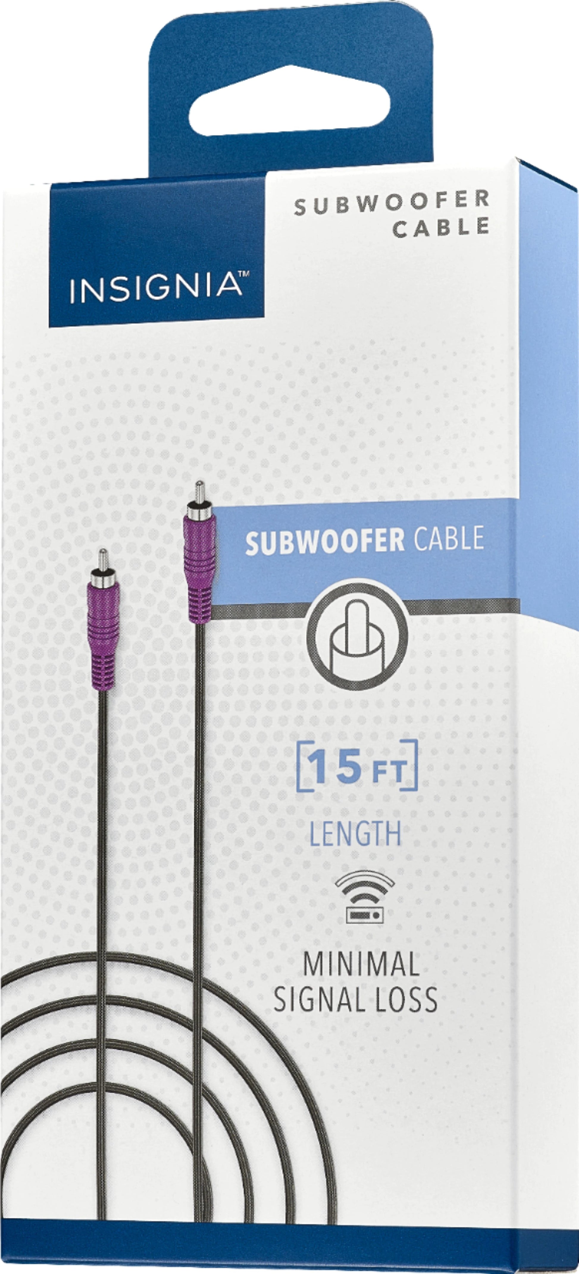Insignia 15' Subwoofer Cable - Open – Verrosa Retail Inc.