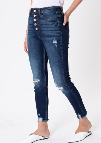 KanCan Karlee Distressed Skinny Jeans