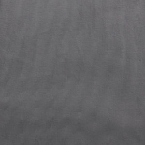 CHARCOAL - 2x1 RIBBING - Organic Cotton/Spandex Euro Knit Ribbing