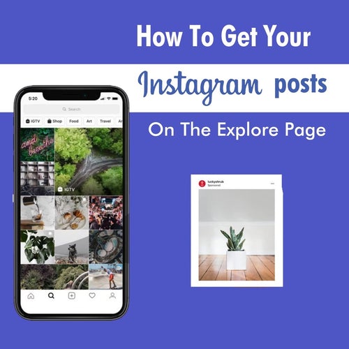 Ger your Instagram posts on the explore page