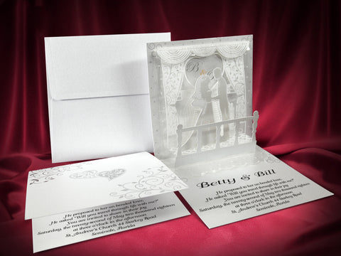 laser cut wedding invitations