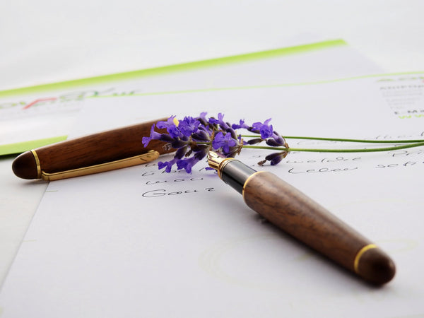 Lavender Flower On Wedding Invitation