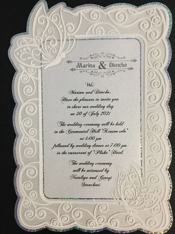 exclusive wedding invitation