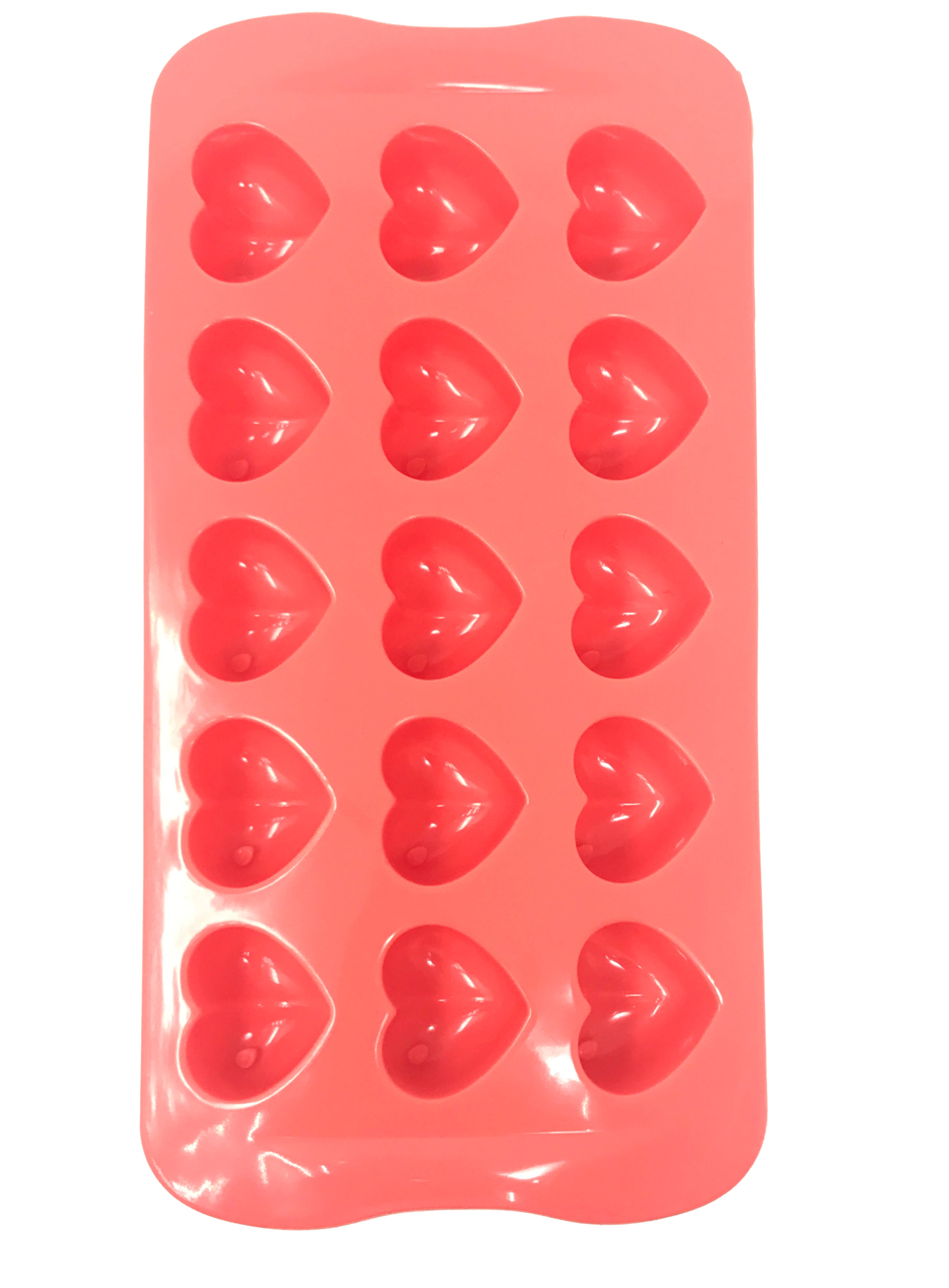Silicone Heart Shape Chocolate , Candy Mold -25 Pcs | Accurate Rubber ...