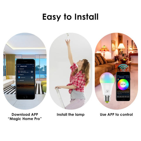 Buy Bubfi smart bulb in pakistan. Price of smart wifi bulb in pakistan. Bubfi wifi smart bulb for android.