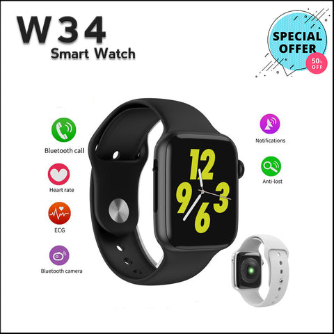 Buy new w34 smart watch on our online store Rhizmall.pk