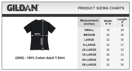 Size Guide  ShotDeadInTheHead – Duke & Sons