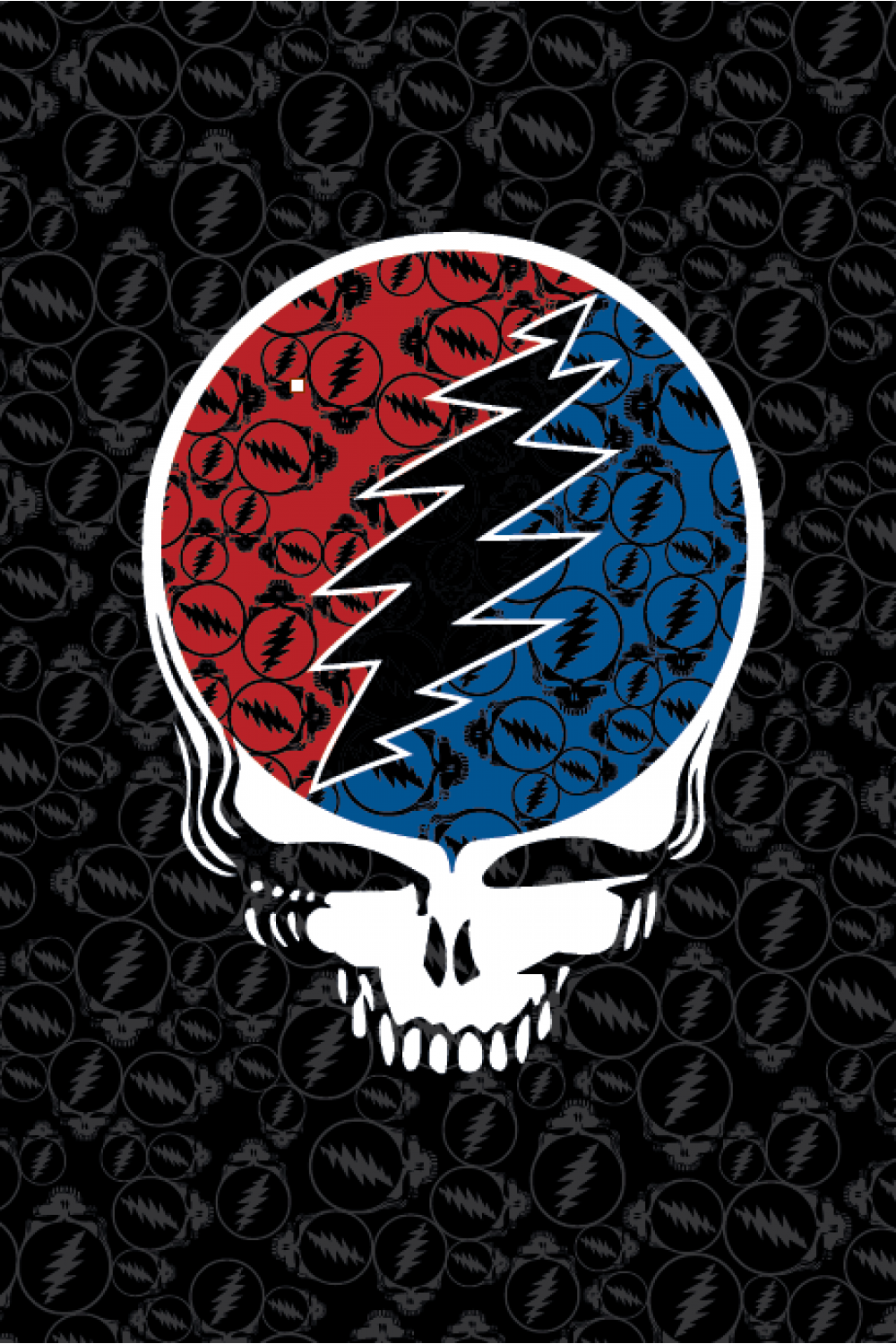 Grateful Dead Steal Your Face Tapestry 52x80