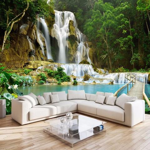 Waterfall Wallpapers 3d Wallpaper For Wall Nature
