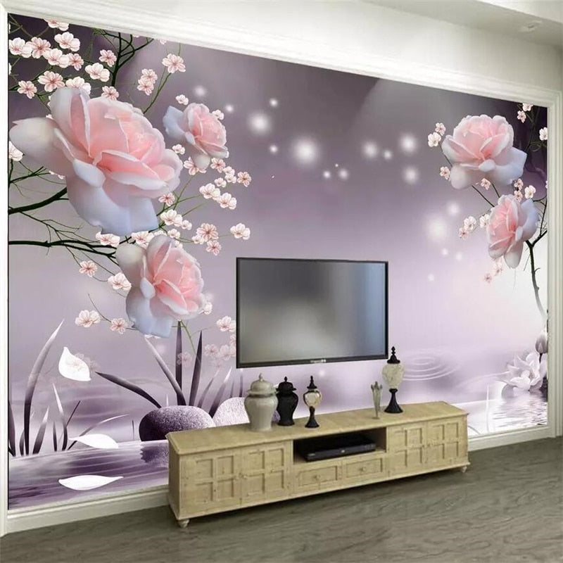 Avikalp Exclusive AWZ0313 3D Wallpaper HD Beautiful Rose Tv Background –  Avikalp International - 3D Wallpapers