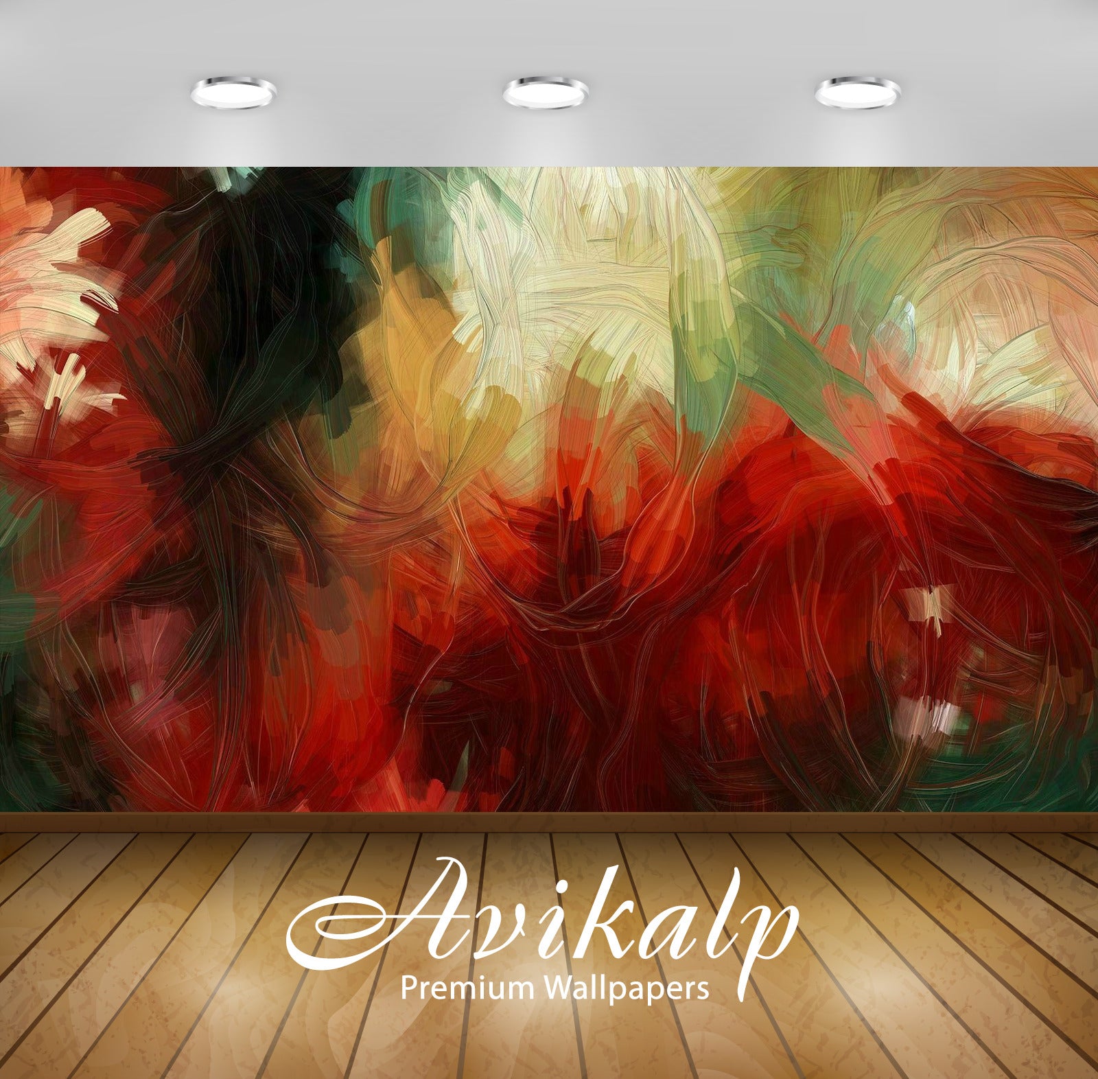 Avikalp Exclusive Awi1497 Color Painting Full HD Wallpapers for Living