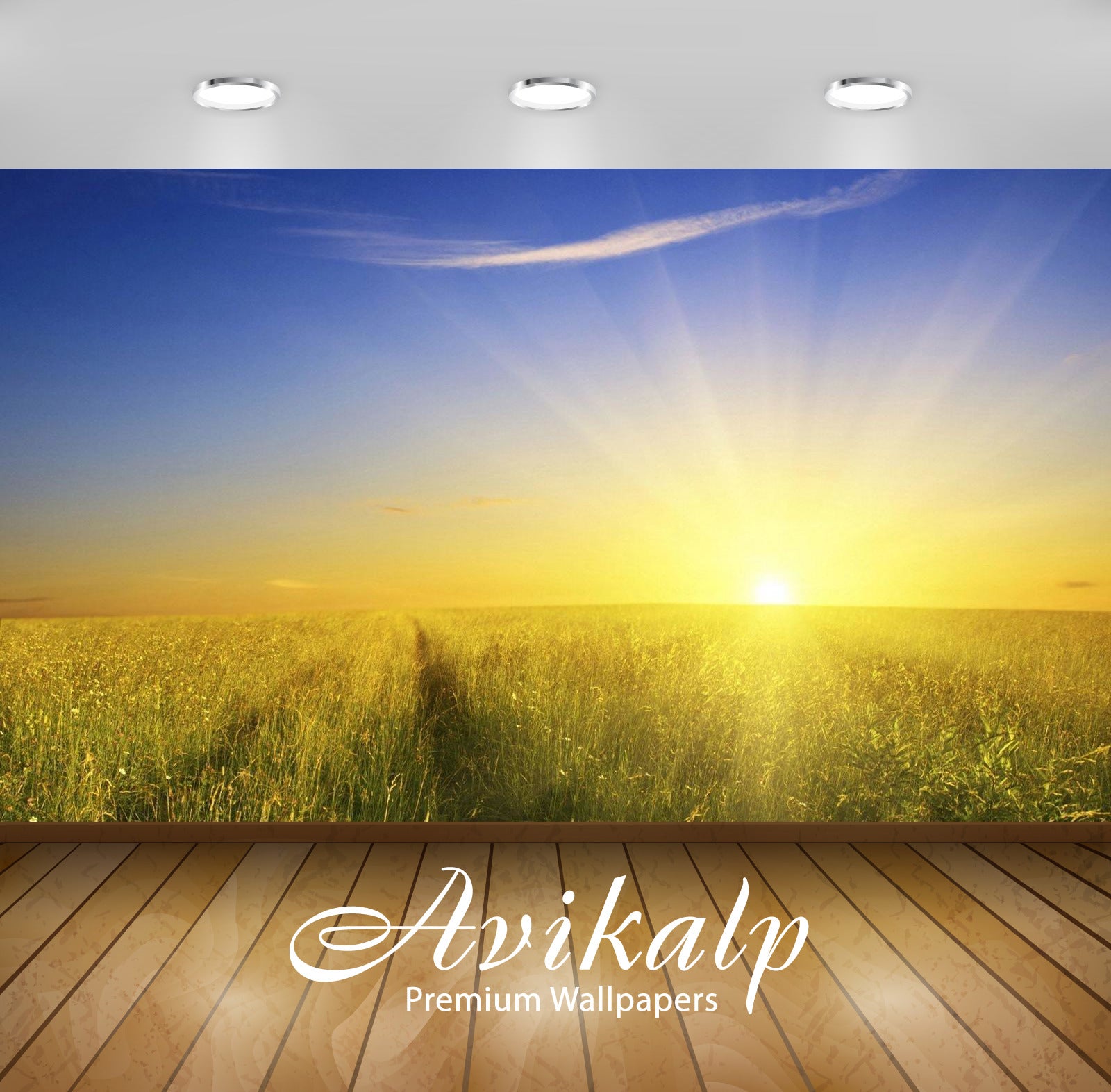 Avikalp Exclusive Awi3282 Beautiful Sunrise Greenery Full HD Wallpaper –  Avikalp International - 3D Wallpapers